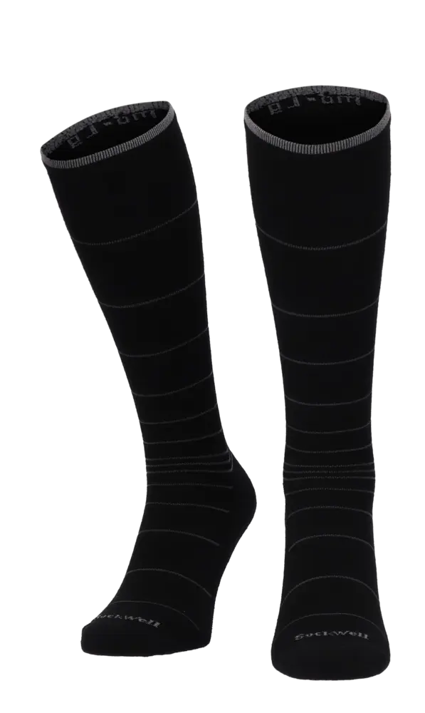 Sockwell Circulator Heren Compressiekousen Klasse 1 Black Stripe Sockwell Circulator Heren Compressiekousen Klasse 1 Black Stripe