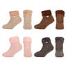 Basset Basset Fleece Indoor Homeshoes - Zachte en Warme Sloffen in 3 Kleuren -