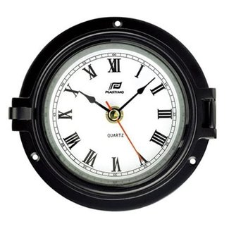 Plastimo Plastimo 4.5" Clock Black Case