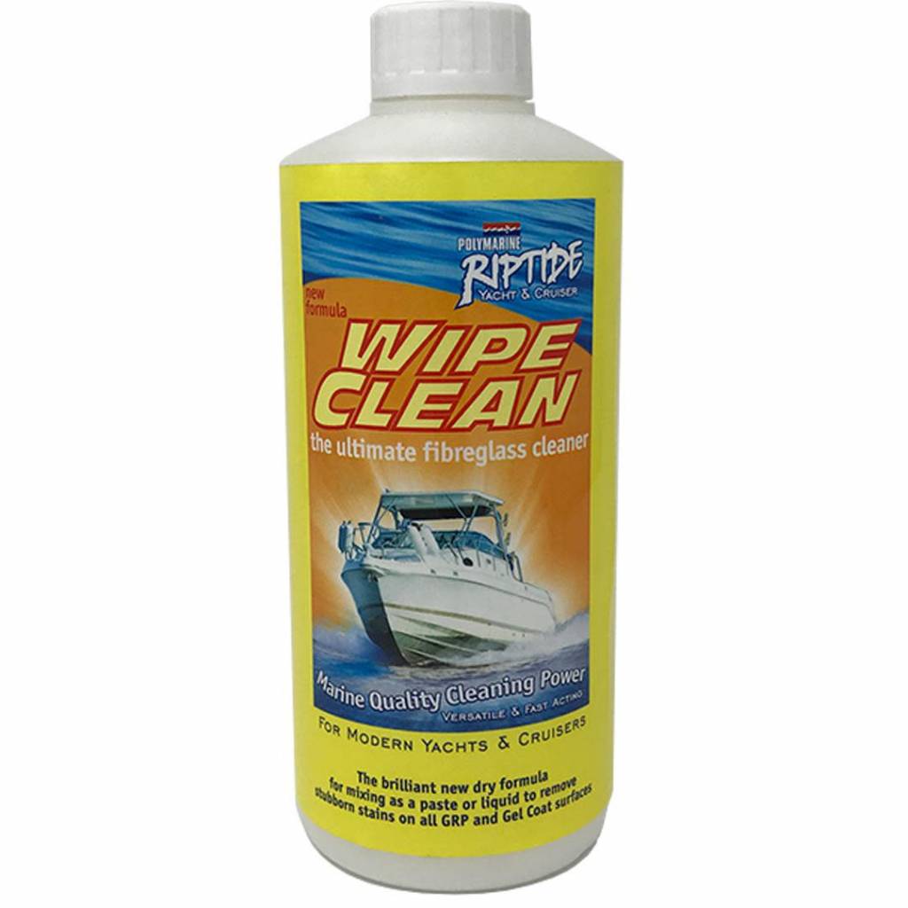 Riptide Wipe Clean Fibreglass Cleaner 850g Pirates Cave Chandlery