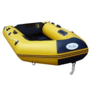 WavEco WavEco Slatted Floor Ultra Solid Transom Dinghy 2.5m Yellow