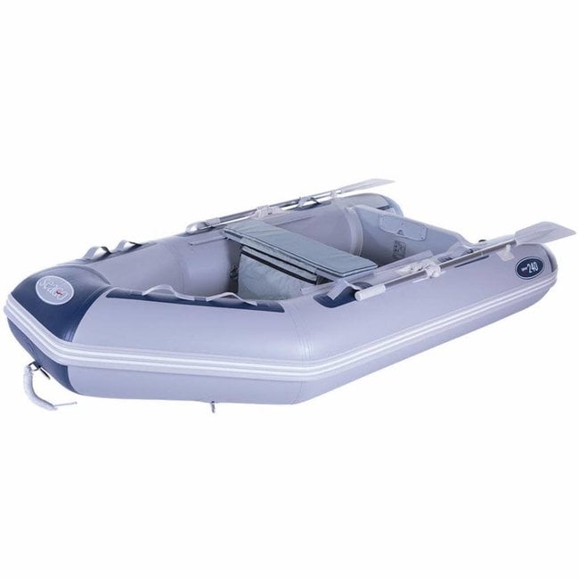 Solar Marine 2.7 M 4 Person PVC Inflatable Boat Fishing Kayak