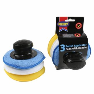 Pirates Cave Value Polish Applicator Pads - Pack Of 3