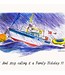 Peyton Greetings Card - Family Holiday