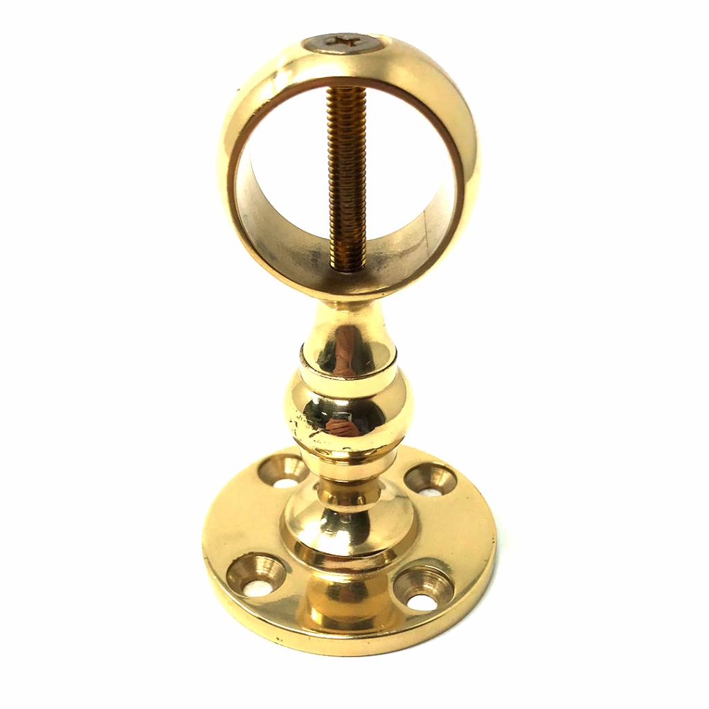 Centre Rope Bracket Brass Pirates Cave Chandlery
