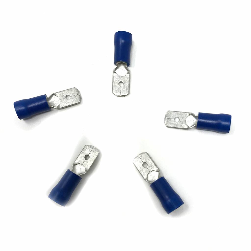 Electrical Spade Connectors (5 Pack) Pirates Cave Chandlery