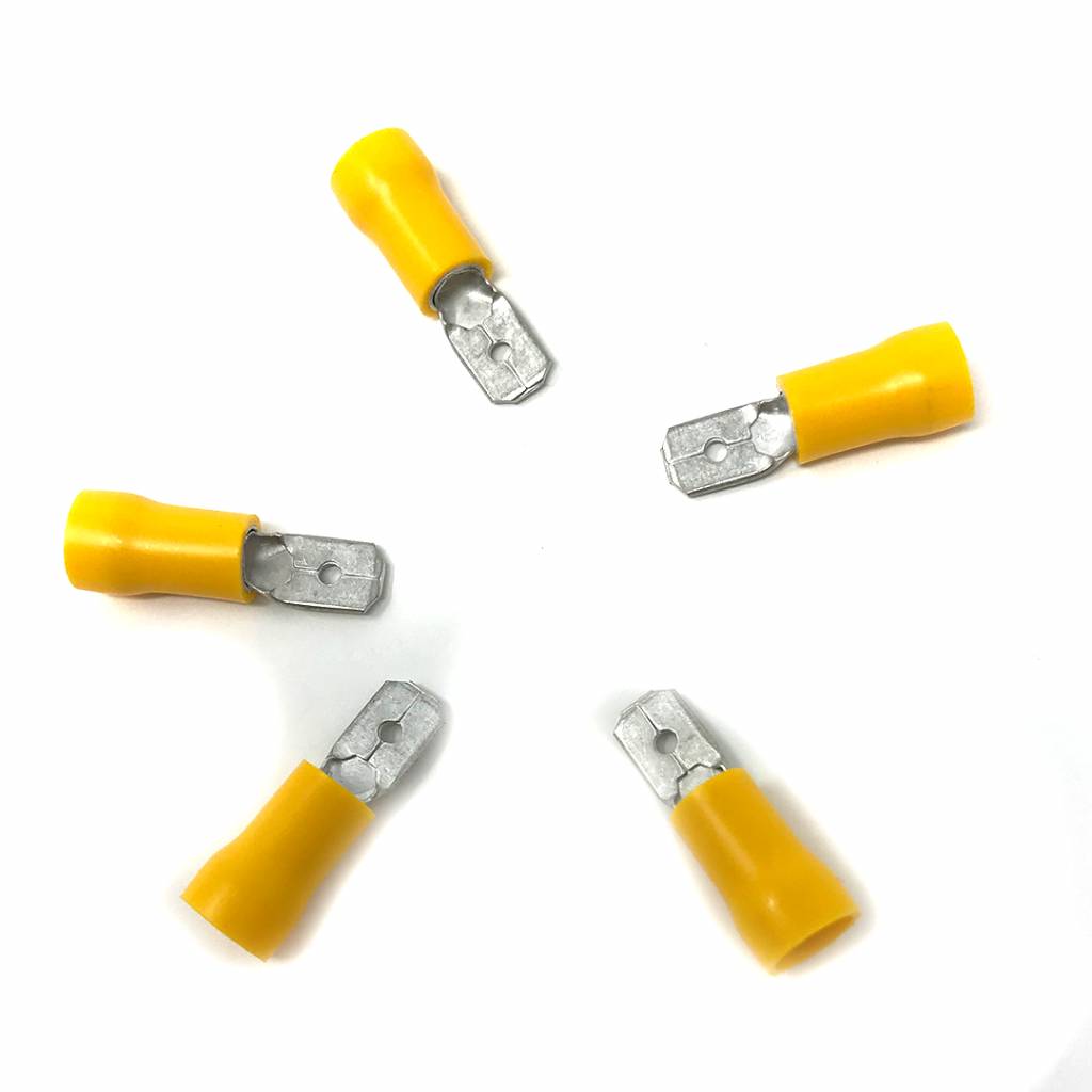 Electrical Spade Connectors (5 Pack) Pirates Cave Chandlery