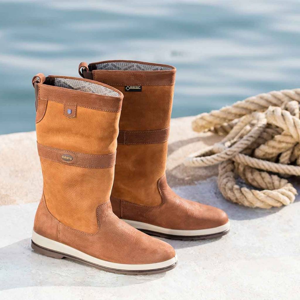 Dubarry Ultima GORETEX Sailing Boot Brown Pirates Cave
