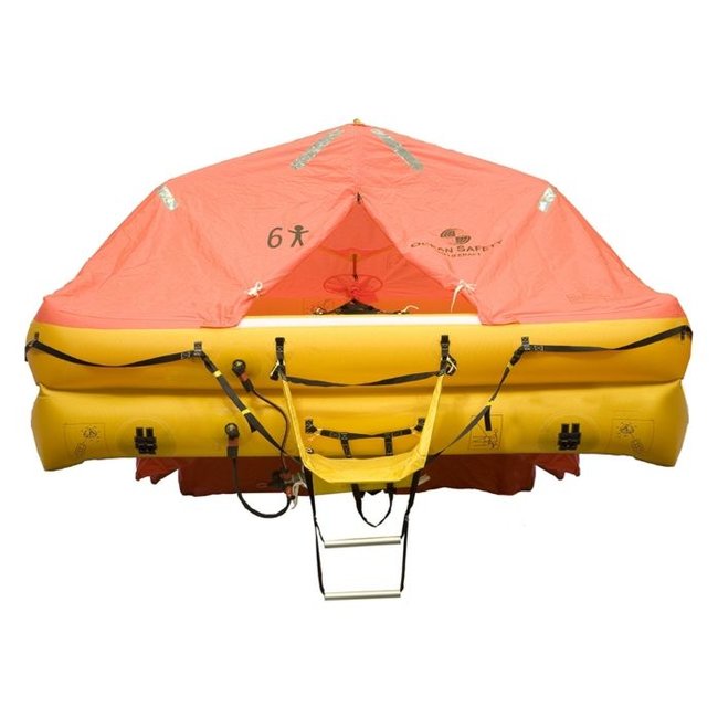 Ocean Safety 6 Man Ocean Standard Life Raft - Pirates Cave Chandlery