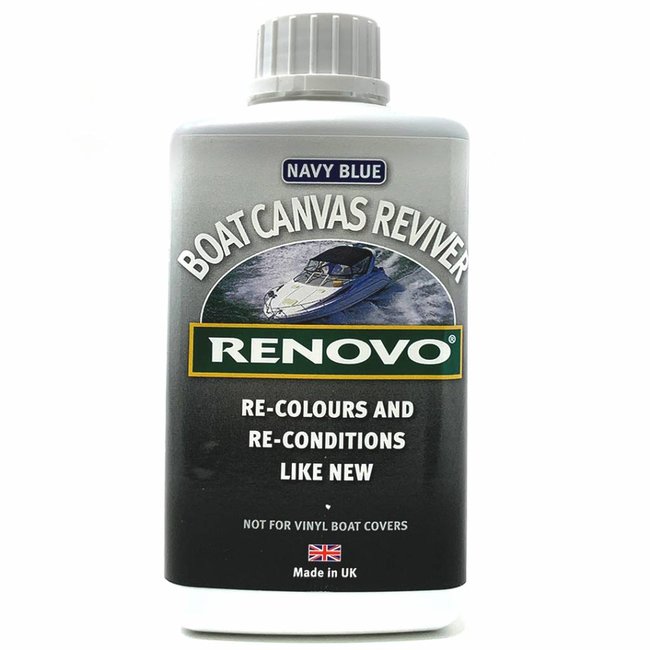 Renovo Boat Canvas Reviver Navy Blue 500ml