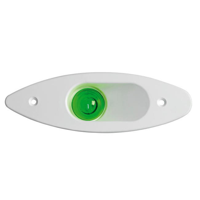 ABS Flushmount Starboard Navigation Light