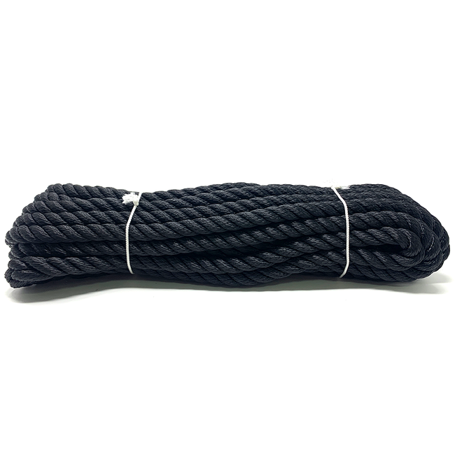 Pre-Spliced 3 Strand Polyester 10mm Mooring Line Rope with Soft Eye