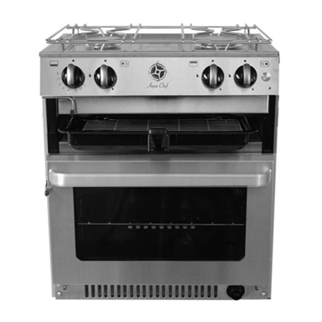 Aqua Chef V5020 2 Burner Hob, Grill & Oven