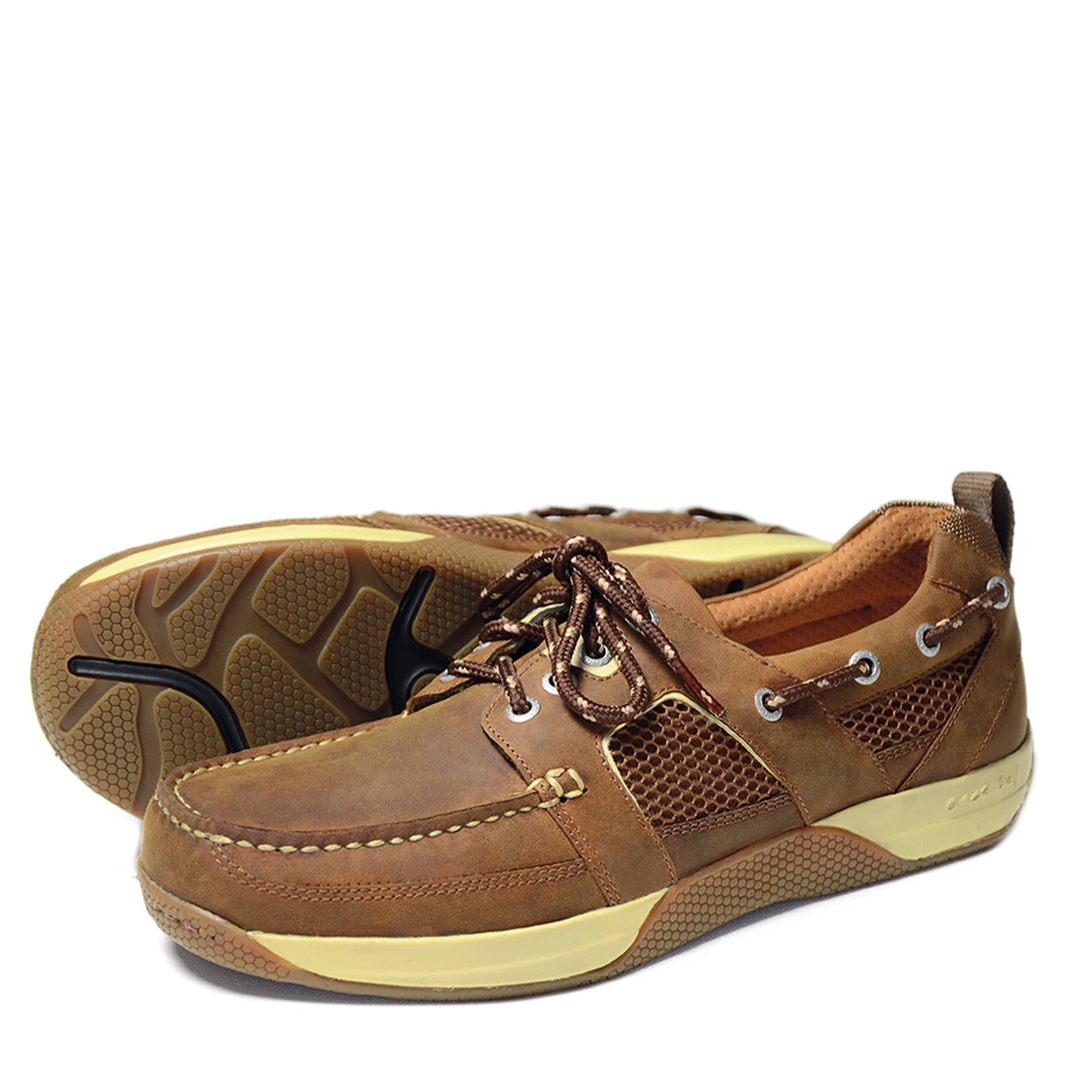 Orca Bay Wave Mens Deck Shoes Sand 2021 Pirates Cave Chandlery