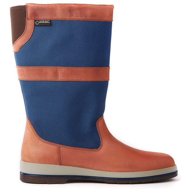 Dubarry Shamrock GORETEX Sailing Boots Navy/Brown Pirates Cave Chandlery