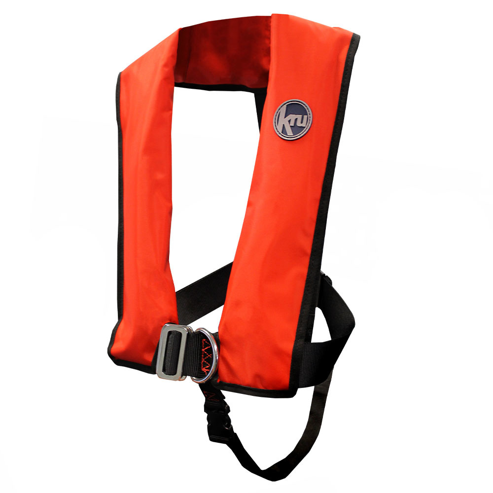 Kru XF 170N ISO Life Jacket Red Manual - Pirates Cave Chandlery