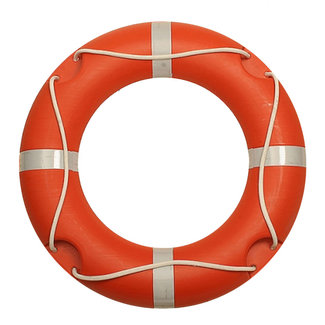Ocean Safety Standard Lifebuoy Orange 30" 2.5kg With Retro Tape