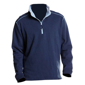 Dock Of The Bay DOTB Tern Mens Zip Sweatshirt Navy
