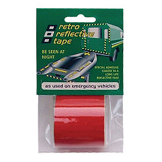 PSP PSP Retro Reflective Tape 50mm x 2.5m Red