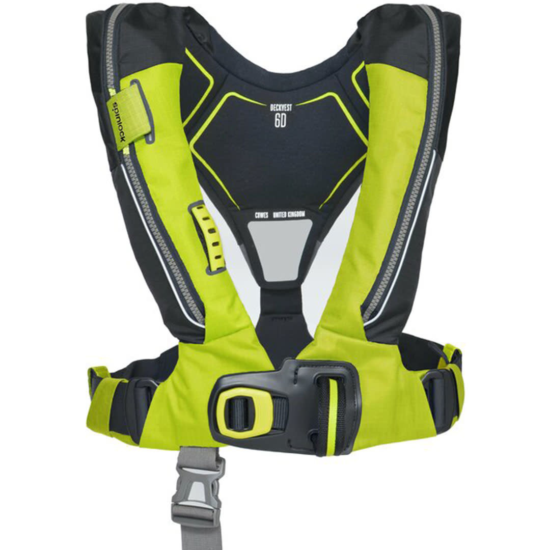 Spinlock Deckvest 6D 275N Automatic Life Jacket Pirates Cave Chandlery