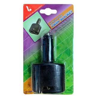 Pirates Cave Value Cigarette Lighter Adapter 2 Way