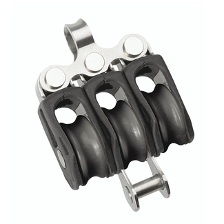 Pirates Cave Value Barton Ball Bearing Triple FIxed Eye Block/Becket Size 0
