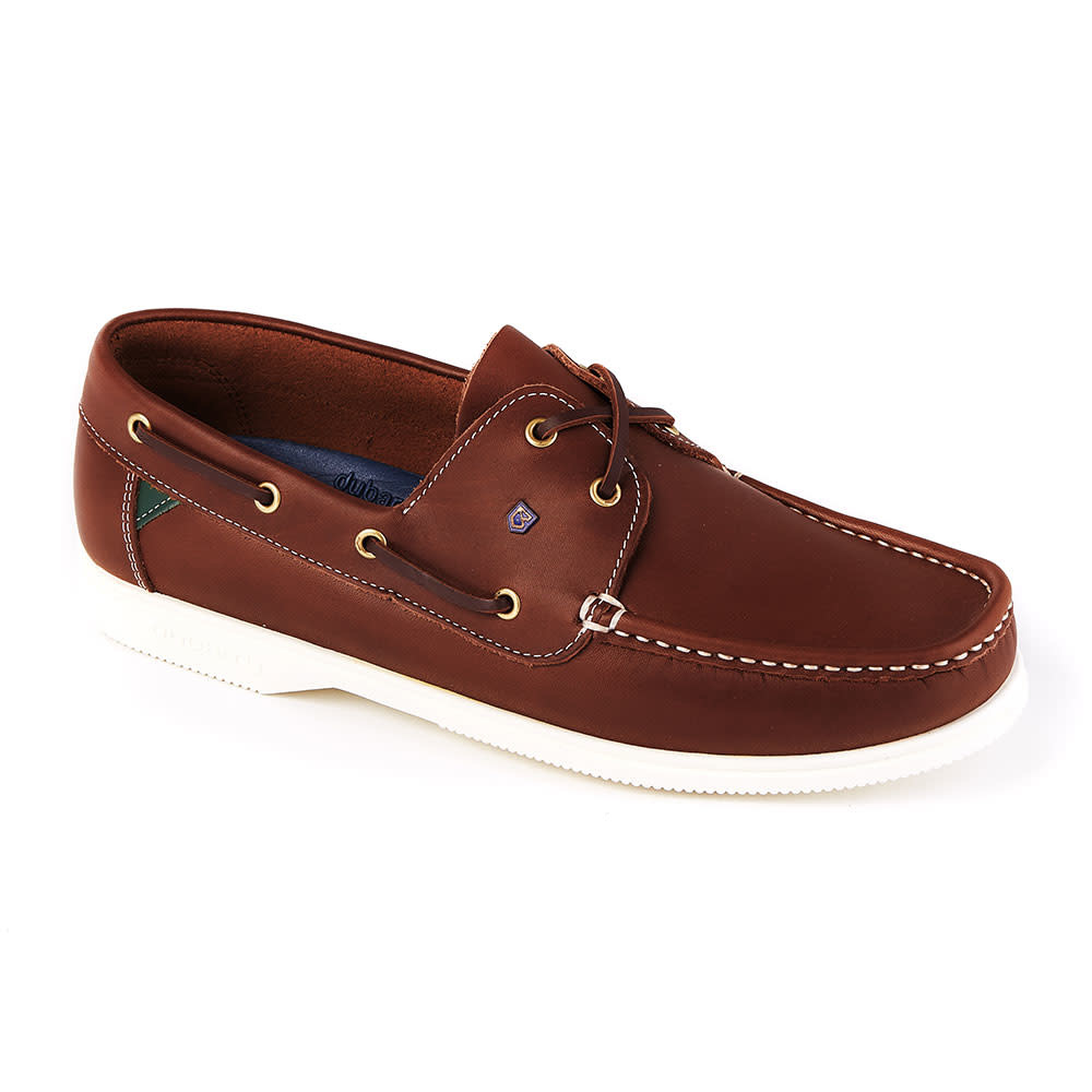 Dubarry Admirals Mens Deck Shoes Brown Pirates Cave Chandlery