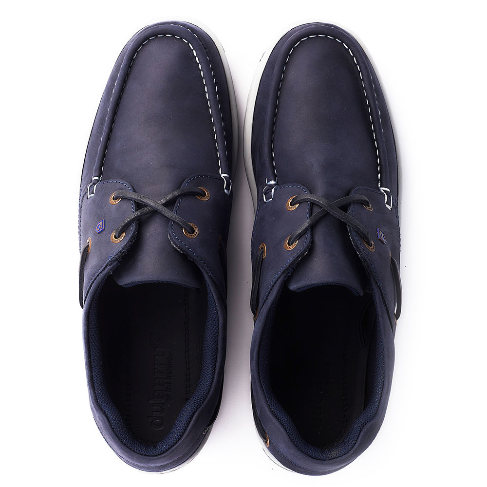 Dubarry Navigator Mens Deck Shoes Navy - Pirates Cave Chandlery