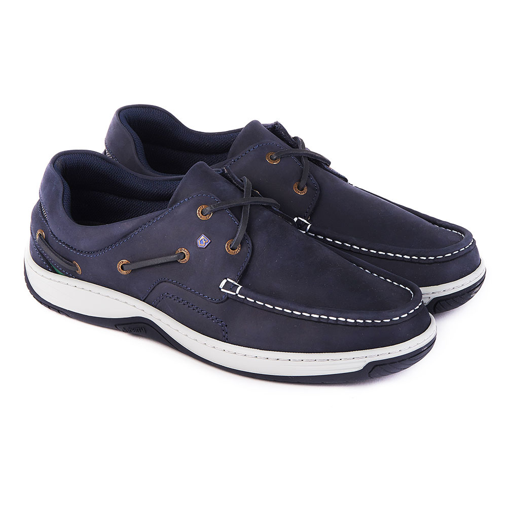 Dubarry Navigator Mens Deck Shoes Navy - Pirates Cave Chandlery