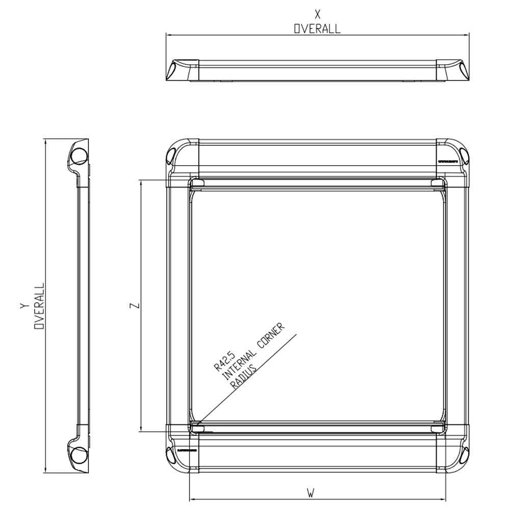 Lewmar Hatch Roller Shade Kit Size 1070 Pirates Cave Chandlery