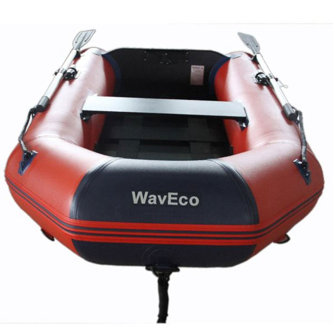 WavEco 2.5m Slatted Floor Ultra Solid Transom Inflatable Dinghy Red