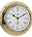 Nauticalia Chatham Waterproof Tarnish-Free QuickFix Brass Clock