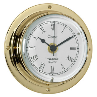Nauticalia Nauticalia Clipper Brass Clock