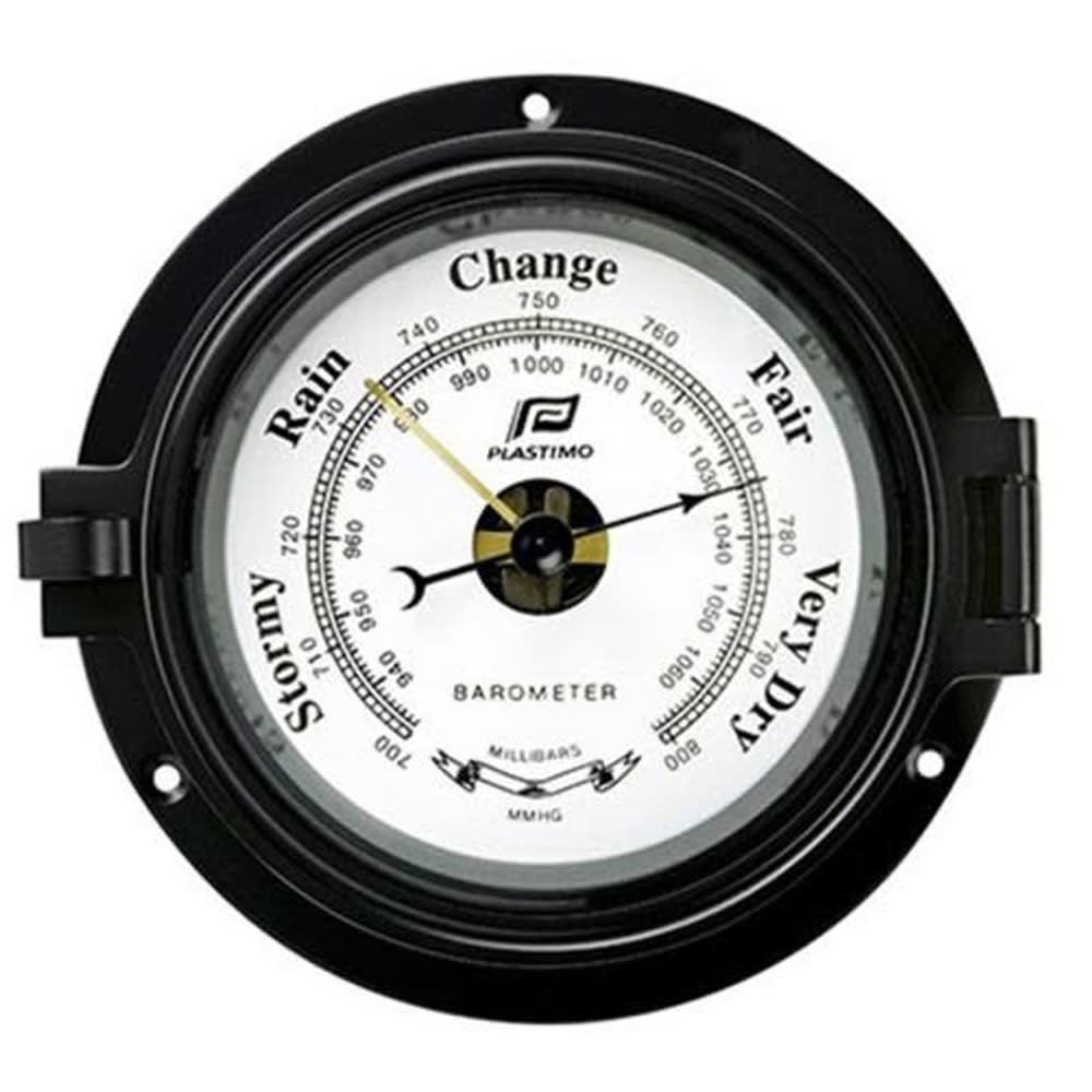 Plastimo 4.5 Barometer Black Case Pirates Cave Chandlery