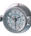 Channel Range Tide Clock Matt Chrome 3"