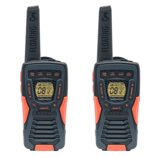 Cobra Adventure 12km Floating 2-Way Radio (2 Pack)