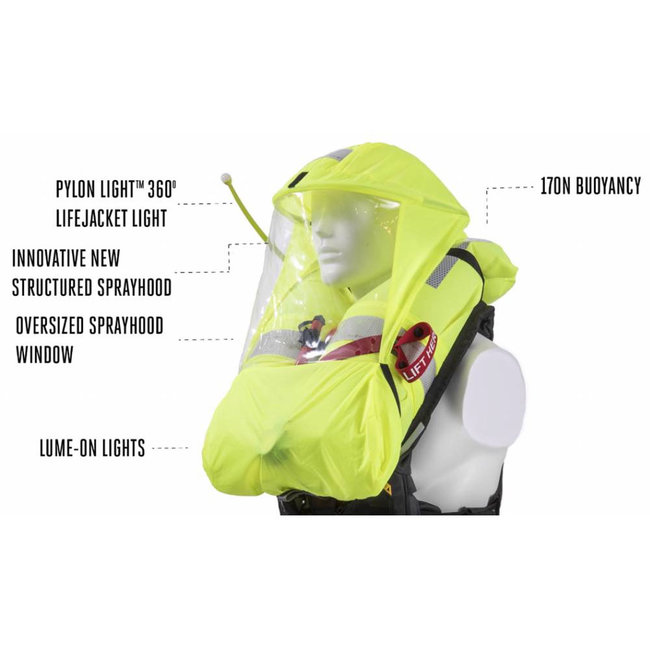 Spinlock Deckvest VITO 275N Offshore Hammar Life Jacket Pirates Cave