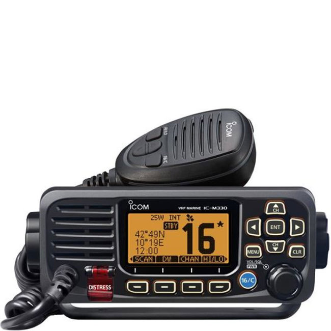 Icom M330GE DSC GPS Fixed Marine VHF Radio