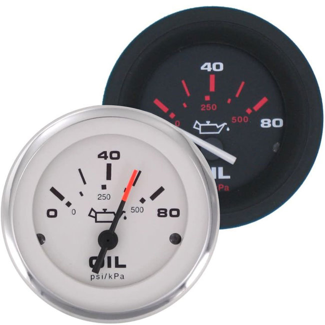 Veethree Oil Pressure Gauge 0-80PSI (240-33 Ohm)