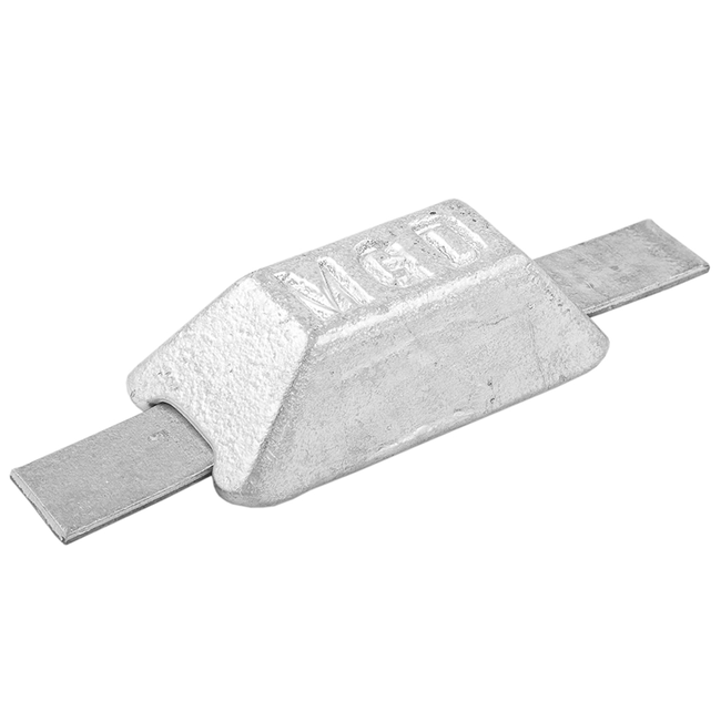 MG Duff ZD75 Zinc Weld On Bar Anode 0.6kg