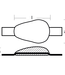 Tecnoseal Aluminium Weld On Pear Anode 0.86kg