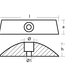 Tecnoseal Zinc Volvo Penta Anode Plates 0.12kg