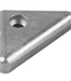 Tecnoseal Zinc Volvo Penta Triangle Anode Plate 0.11kg