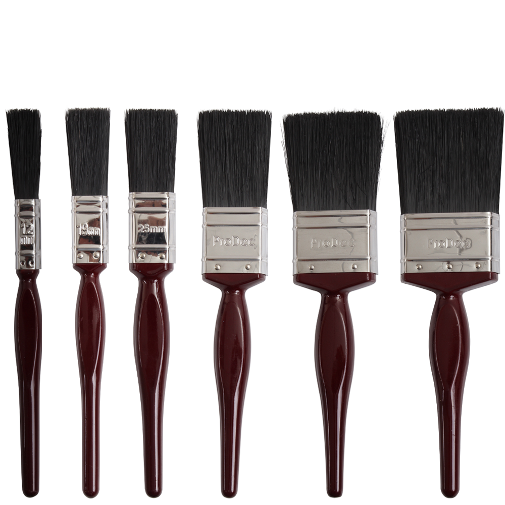 Prodec All Purpose Paint Brushes (0.5" 2.5") Pirates Cave Chandlery