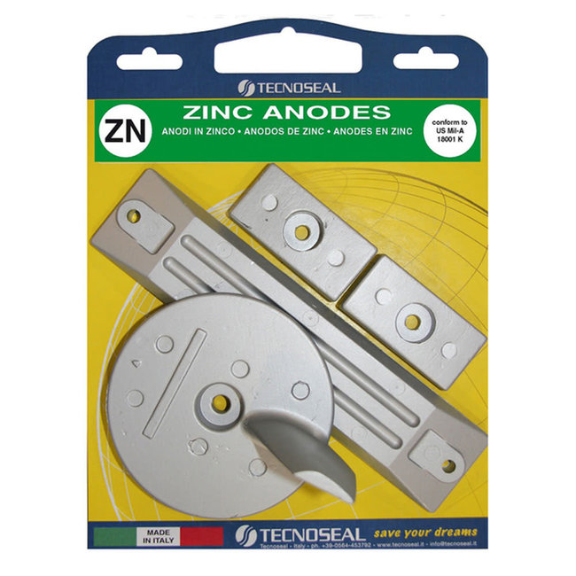 Tecnoseal Zinc Honda BF Engine Anode Kit