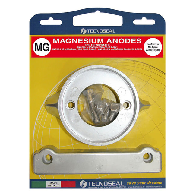 Tecnoseal Magnesium Volvo 280 Engine Anode Kit