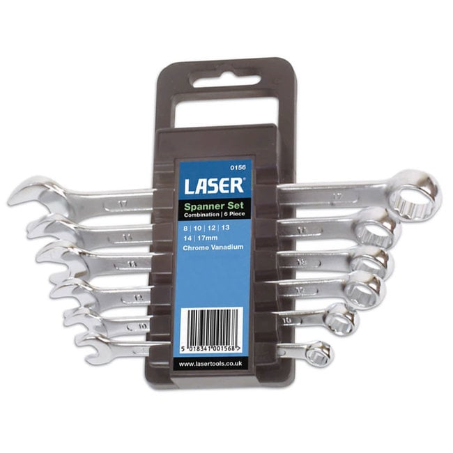 Laser 6 Piece Spanner Set