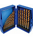 Laser 19 Piece Titanium Coated Drill Bit Set