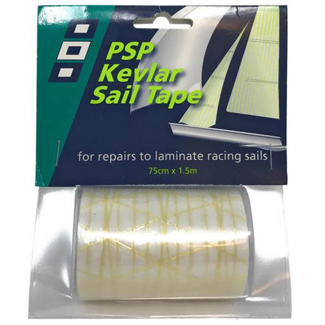 PSP Dacron Sail Repair Tape 75mm x 1.5m Pirates Cave Chandlery