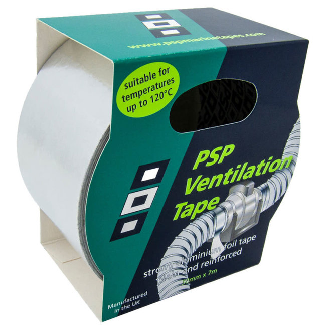 PSP Aluminium Foil Ventilation Tape 50mm x 7m